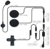 XQF 2 Pin PTT Motorcycle Helmet Headset for BAOFENG UV-5R two way radio CB Ham Radio Earphone