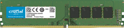 Crucial 16GB 288-Pin DDR4 SDRAM DDR4 2133Mhz 2400Mhz 2666Mhz 3200Mhz Desktop Memory Model CT16G4DFD824A For Desktop