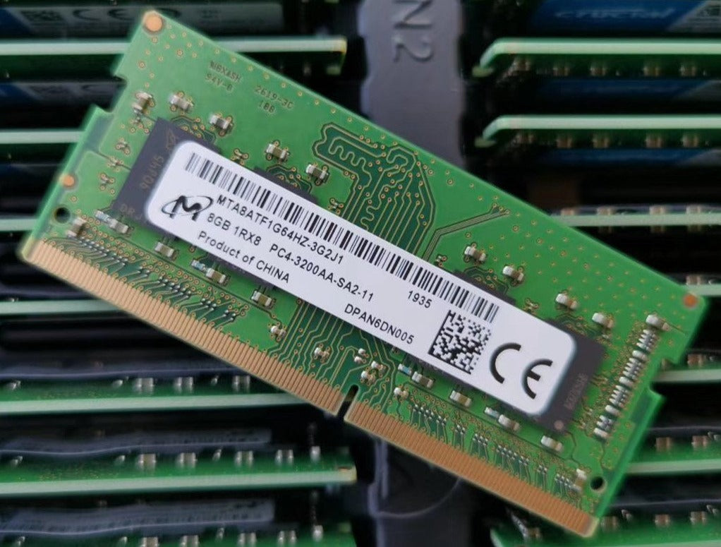 Micron 16GB DDR4-3200 ECC SODIMM 1Rx8 CL22 | MTA9ASF2G72HZ-3G2R 