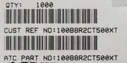 100B8R2CT500XT ATC100B8R2CT500XT 8.2PF 500V 1210 COO:USA