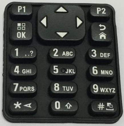 Digital Number Keys Button Rubber For Motorola XIRP8660 P8668 GP338D DGP8550