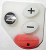 Digital Number Keys Button Rubber For Motorola SM120