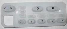 Digital Number Keys Button Rubber For Motorola GM950E