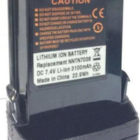 Battery For Motorola APX7000 3100mAh NNTN7038