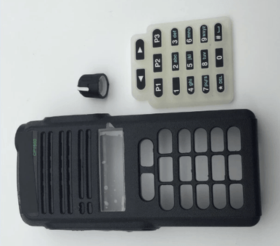 Front Outer Case Housing Cover Shell Refurb Kit For Motorola CP1660 Radio