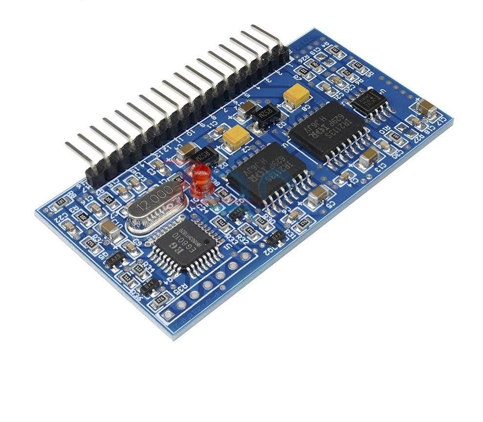 5V DC-AC Pure Sine Wave Inverter SPWM Driver Board EGS002 12Mhz Crystal Oscillator EG8010 + IR2110 Driving Module
