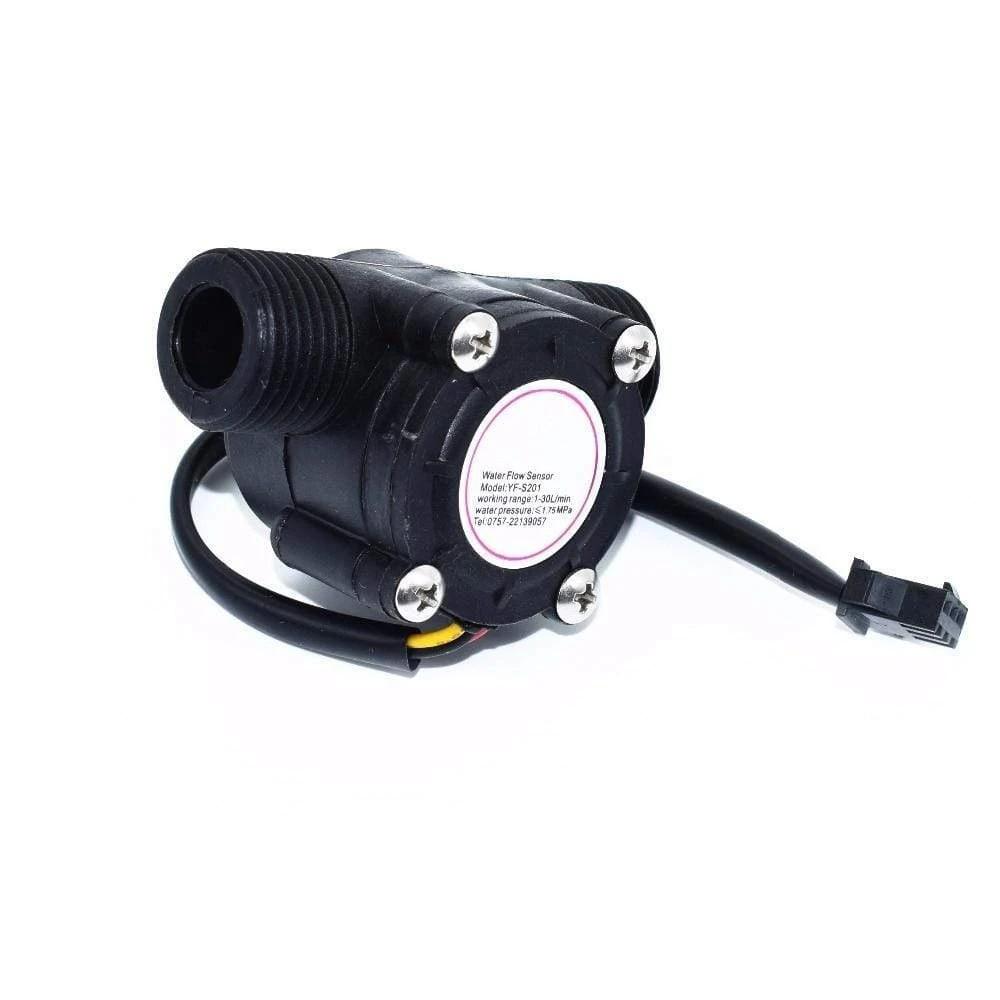 Water flow sensor flowmeter Hall flow sensor Water control 1-30L/min 2 ...