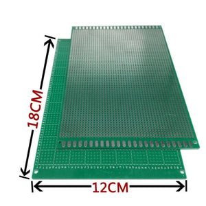 98-22 free shipping 1pcs 12x18cm  single Side Prototype PCB Universal Printed Circuit Board