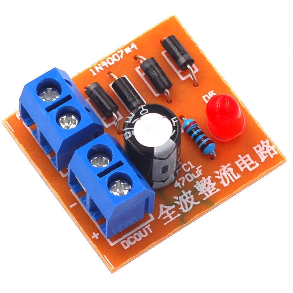 1N4007 Bridge Rectifier AC to DC Converter Full Wave Rectifier Board M