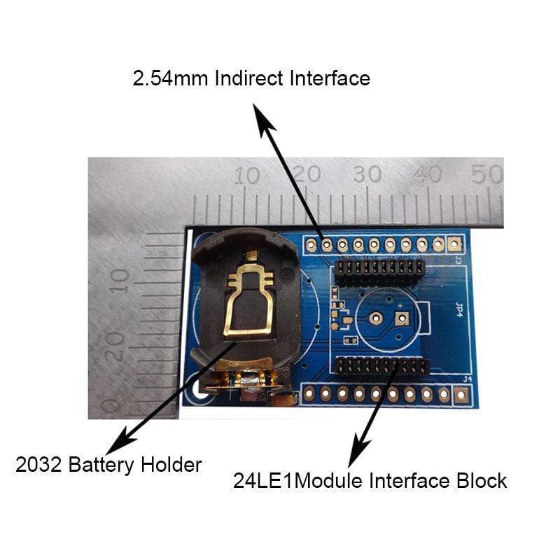 Glyduino NRF24LE1 Minimum Test Board Active RFID Tag Test Board for Arduino