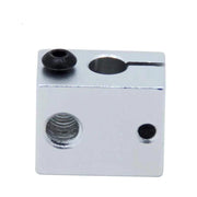 Aluminium V6 Heat Block For V5 V6 J-head Extruder HotEnd 3D Printers Parts Heater Hot End Heating Accessories 20*16*12 mm Part 1