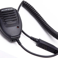 Waterproof Rainproof Radio Handheld Microphone Speaker MIC for Walkie Talkie Portable Two Way Radio Baofeng UV5R Accessories