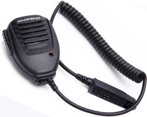 Waterproof Rainproof Radio Handheld Microphone Speaker MIC for Walkie Talkie Portable Two Way Radio Baofeng UV5R Accessories