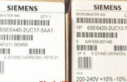 SIEMENS 6SE6440-2UC17-5AA1 MM440 Converter 0.75kw 1/3AC 220V
