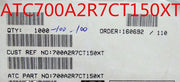 700A2R7CT150XT ATC700A2R7CT150XT 2.7PF 150V 0505 COO:USA