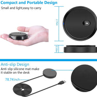 USB Conference Microphone, Omnidirectional voice pickup