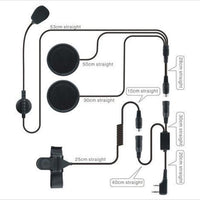 XQF 2 Pin PTT Motorcycle Helmet Headset for BAOFENG UV-5R two way radio CB Ham Radio Earphone