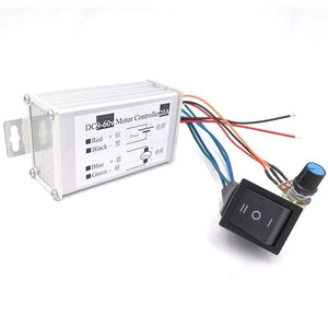 DC motor Speed Controller 20A 9-60V Reversible PWM Control Forward/Reverse Switch