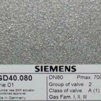 Siemens gas valve VGD40.080