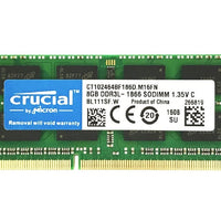 Crucial 8GB DDR3L 1866Mhz PC3-14900 DIMM 1.35V NON-ECC CT102464BF186D.M16FN For Desktop