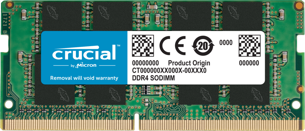 Crucial 16GB 288-Pin DDR4 2133Mhz 2400Mhz 2666Mhz 3200Mhz Laptop Memory Model
