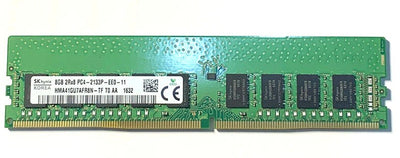 SKhynix HMA41GU7AFR8N-TF 8GB DDR4 2133MHz 2RX8 PC4-17000 ECC Unbuffered CL15 288-Pin DIMM 1.2V Memory Module For Server