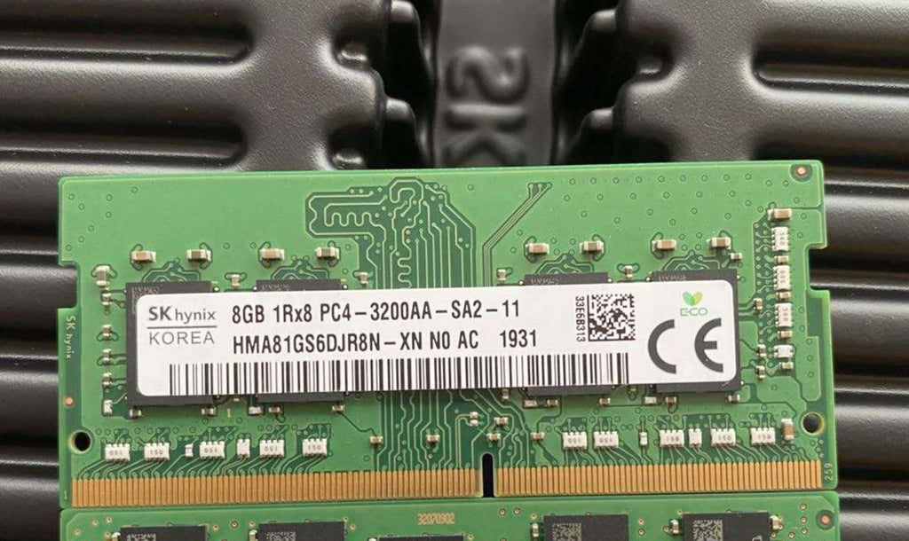 SK HYNIX HMA81GS6DJR8N-XN 8GB 3200 DDR4 1Rx8 PC4-3200AA-SA2-11