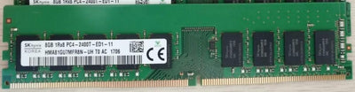 Hynix HMA81GU7MFR8N-UH 8GB DDR4 2400Mhz 1RX8 PC4-19200 ECC 1.2V REG DIMM Memory module for Server