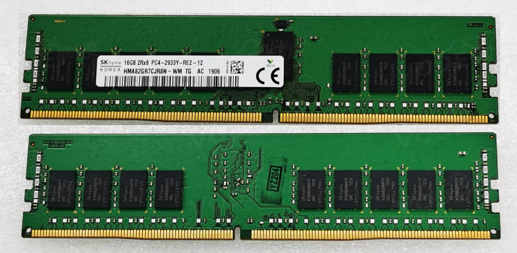 SK Hynix HMA82GR7CJR8N-WM DDR4 16GB 2933mhz PC4-23400 CL21 Ecc Registe ...