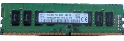 HMA82GU6MFR8N-TF SK Hynix 16GB DDR4 2133Mhz 2Rx8 PC4-17000 non-ECC Unbuffered CL15 288-Pin DIMM 1.2V Memory Module for Desktop