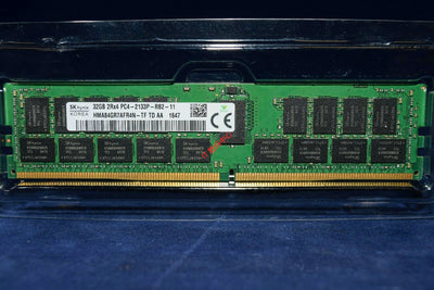 SK Hynix Server Ram HMA84GR7AFR4N-TF 32GB DDR4 2133Mhz DIMM 2RX4 CL15 PC4-17000 1.2V 288-PIN SDRAM MODULE for Server