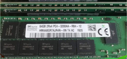 HMAA8GR7AJR4N-XN SK Hynix 64GB DDR4-3200 RDIMM PC4-25600R Dual Rank x4 Module for Server