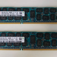 SKHynix HMT31GR7CFR4C-PB 8GB DDR3 1600MHz PC3-12800 ECC Registered CL11 240-Pin DIMM memory module for Server