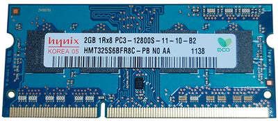 SKHynix HMT325S6BFR8C-PB Hynix 2GB DDR3 1600MHz PC3-12800 non-ECC Unbuffered CL11 204-Pin SoDimm Memory Module for Laptop