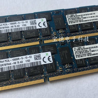 Hynix HMT42GR7BFR4A-H9 16GB DDR3 1333MHz PC3-10600 ECC Reg CL9 240-Pin DIMM 1.35V VLP memory module for Server