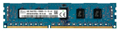 SKHynix HMT451R7AFR8A-PB 4GB DDR3 1600MHz PC3-12800 ECC Registered CL11 240-Pin DIMM memory module for Server