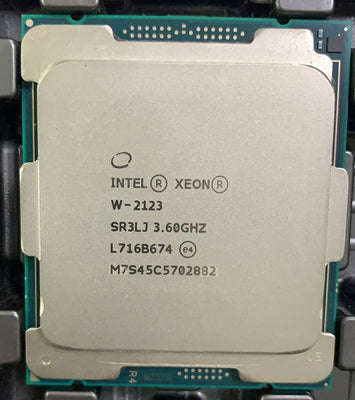 Intel Xeon W-2123 8.25M Cache 3.60 GHz 4 Cores Processor