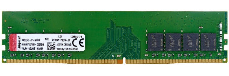 Pc4 2400 Kingston Kvr24n17s8 Kingston KVR24N17S8/4 4GB DDR4