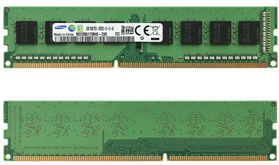 Samsung M378B5173BH0-CK0 4GB DDR3 1600MHz PC3-12800 ECC Unbuffered CL11 240-Pin DIMM Memory Module for Desktop