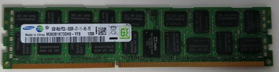 Samsung M393B1K73CHD-YF8 8GB DDR3 1066MHz 4Rx8 PC3-8500 ECC Registered CL7 240-Pin DIMM Memory Module for server