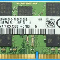 Samsung M474A2K43BB1-CPB 16GB DDR4 2133MHz 2Rx8 PC4-17000 ECC Unbuffered CL15 260-Pin SoDimm 1.2V Memory Module for workstation