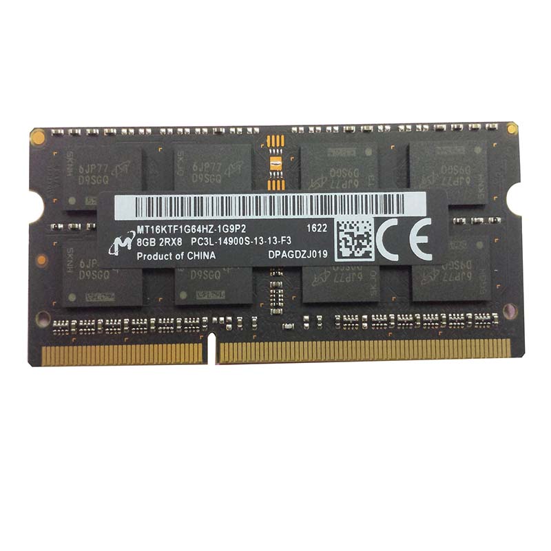 Micron MT16KTF1G64HZ-1G9P2 DDR3 8GB 1866Mhz 2RX8 PC3L-14900E ECC
