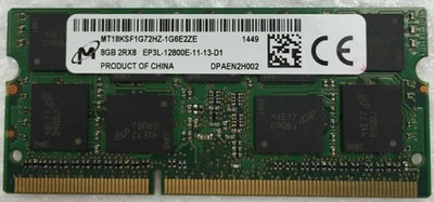 Micron MT18KSF1G72HZ-1G6E2ZE 8G DDR3L 1600 2RX8 PC3L-12800E For Laptop