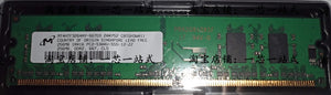 Micron MT36KSF1G72PZ-1G4D1AD DDR2 256MB 667Mhz 1Rx16 PC2-5300 DDR2-667MHz non-ECC Unbuffered CL5 240-Pin 1.8V DIMM Memory module for Desktop