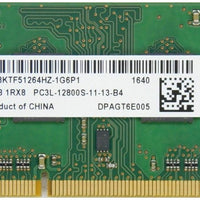 Micron MT8KTF51264HZ-1G6P1 DDR3 1600 4GB 1RX8 PC3L-12800S 1.35v Non-ECC Unbuffered CL11 204-Pin SoDimm 1.35V For Laptop