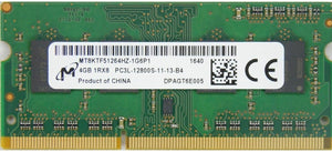 Micron MT8KTF51264HZ-1G6P1 DDR3 1600 4GB 1RX8 PC3L-12800S 1.35v Non-ECC Unbuffered CL11 204-Pin SoDimm 1.35V For Laptop