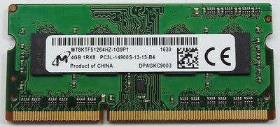 Micron MT8KTF51264HZ-1G9P1 4G DDR3L 1866 1RX8 PC3L-14900S For Laptop