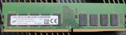 MICRON MTA18ASF2G72AZ-2G3B1ZI 16GB DDR4 2400MHz PC4-19200 ECC Unbuffered CL17 288-Pin DIMM 1.2V Memory module for Server
