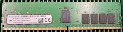 MICRON MTA18ASF2G72PDZ-2G9E1 Micron 16GB DDR4 2933MHz PC4-23400 Registered ECC CL21 288-Pin DIMM 1.2V Memory module for Server