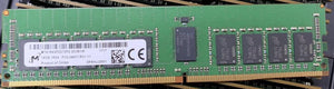 MTA18ASF2G72PZ-2G3B1IK Micron 16GB DDR4 2400MHz PC4-19200 Registered ECC CL17 288-Pin DIMM 1.2V Memory module for Server